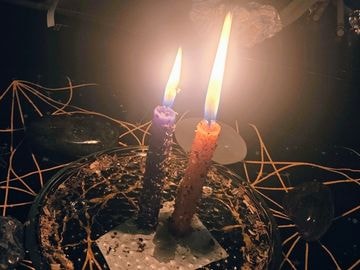 Personalized Intention Candle Work
